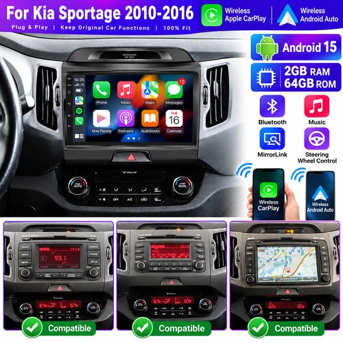 Android 15 autoradio - 9'',