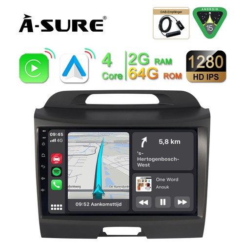 64gb android autoradio - android, 15