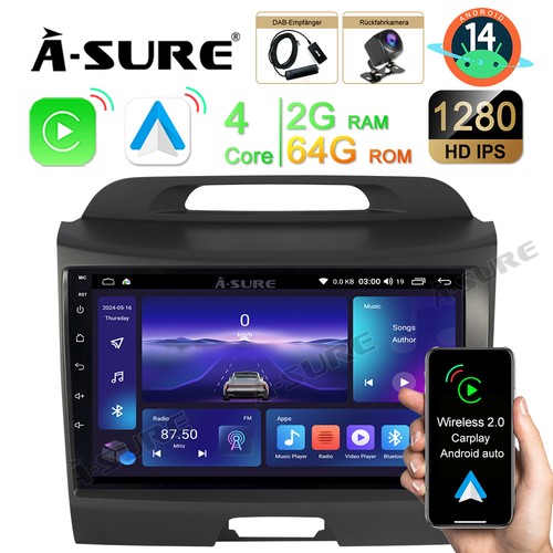 64g android autoradio - 64g, gps